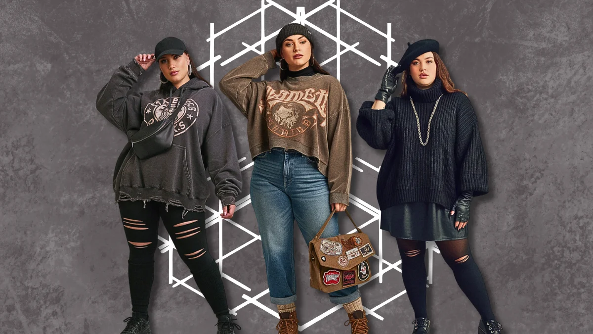 Plus Size Grunge Fall Outfits