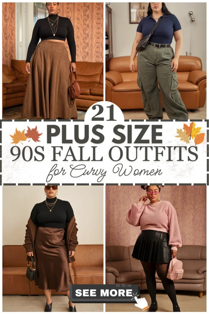 21 Plus Size 90s Fall Outfits