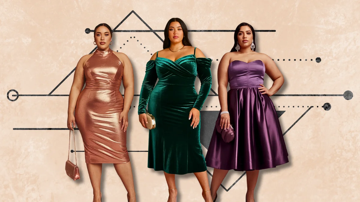 Plus Size Fall Wedding Guest Dresses