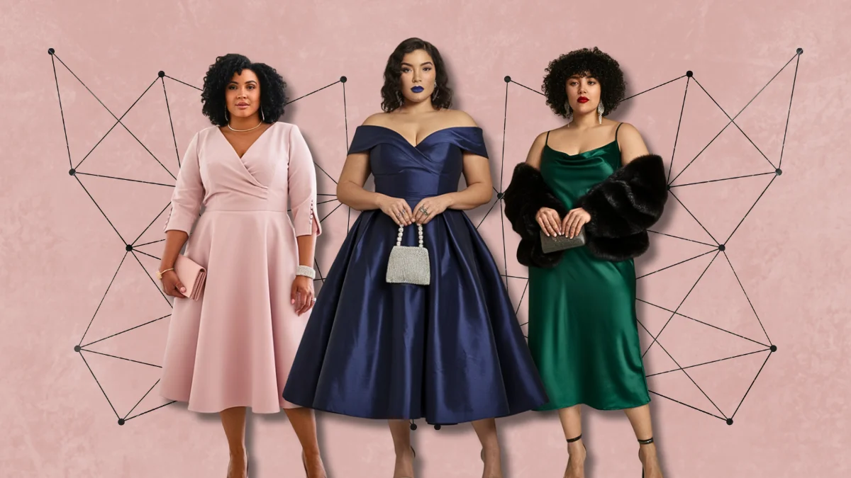 Plus Size October Wedding Guest Dress Ideas
