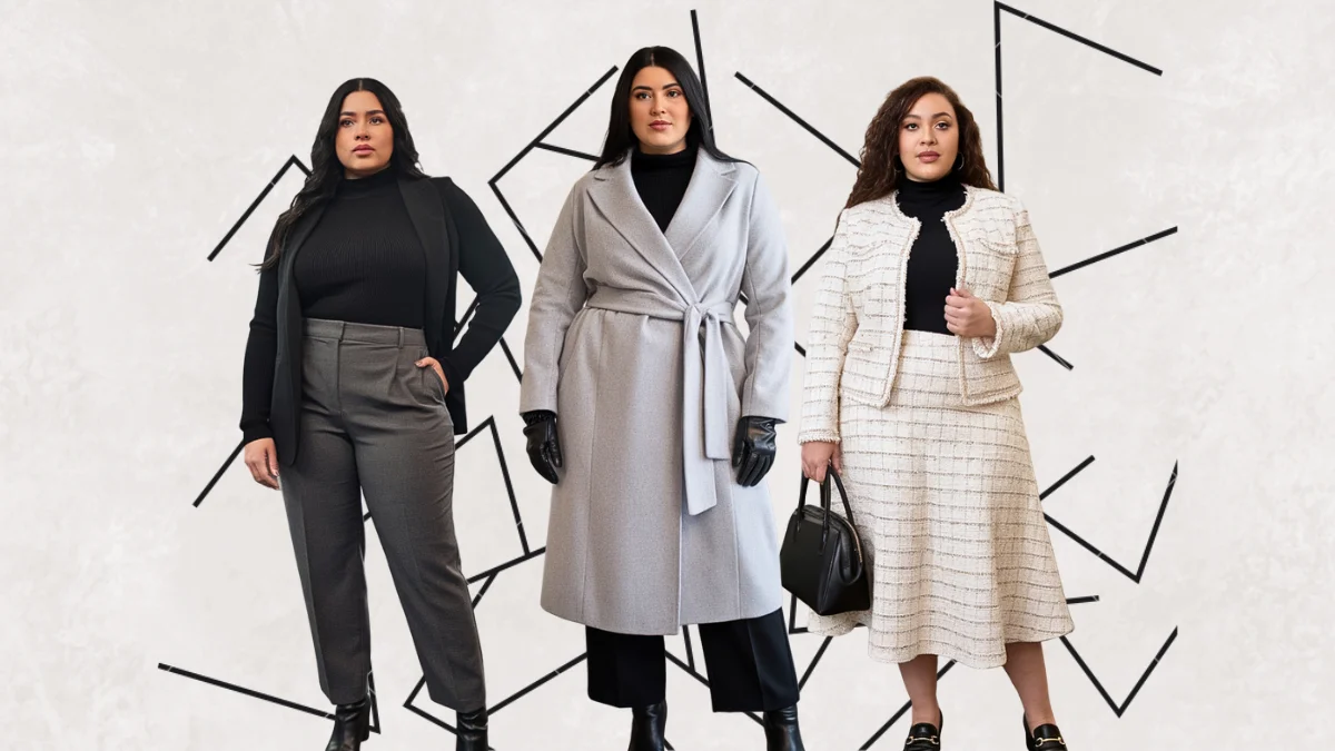 Plus Size Winter Office Outfits
