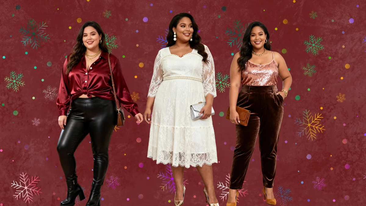 Plus Size Christmas Party Outfits