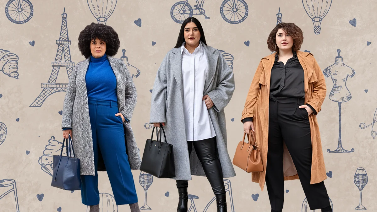 Plus Size Winter Paris Outfits