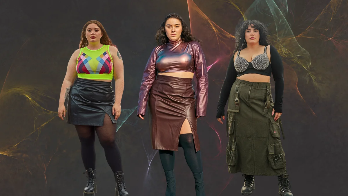 Plus Size Winter Rave Outfits