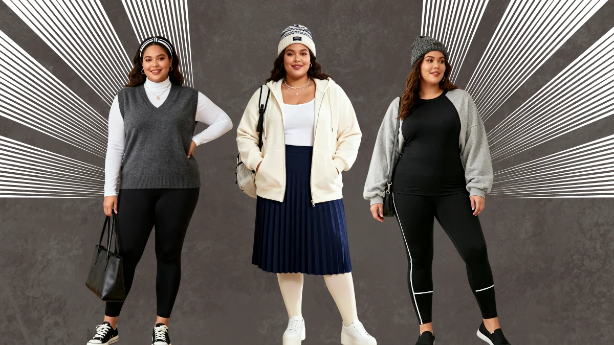 Plus Size Winter Sporty Outfits