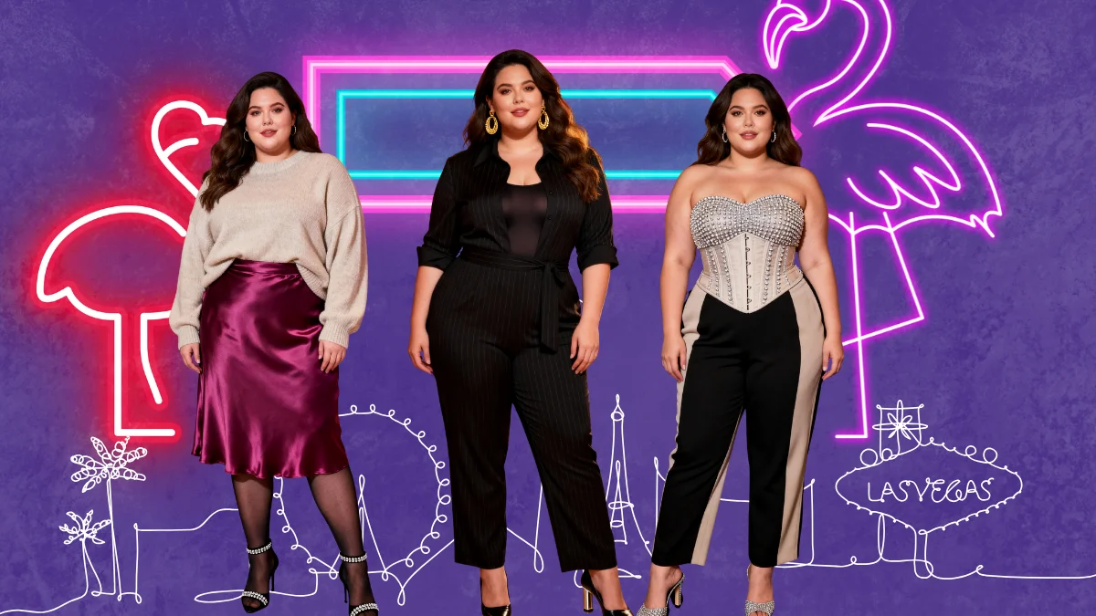 Plus Size Winter Vegas Outfits