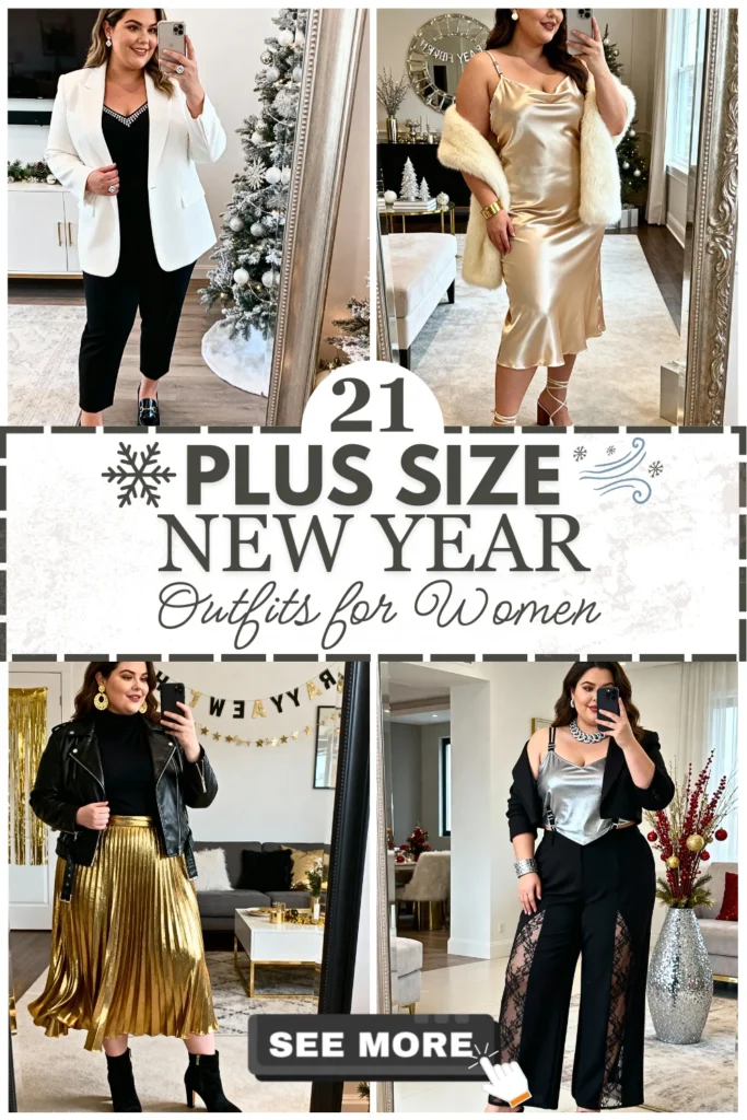 21 Plus Size New Years Eve Outfits