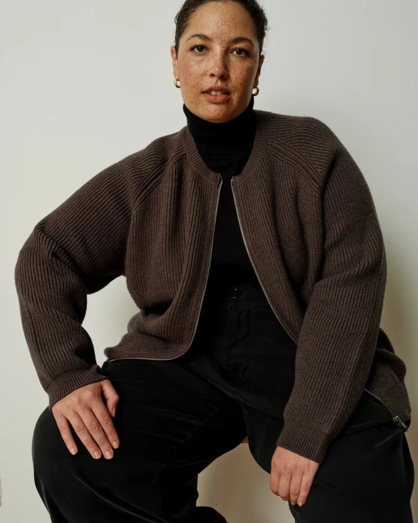 Better-Than-Wool Zip Cardigan