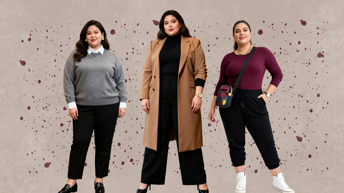 Plus Size Basic Winter Outfits