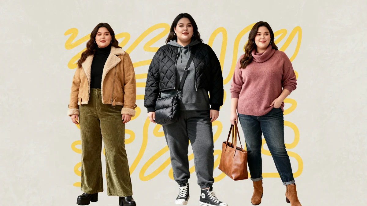 Plus Size Simple Winter Outfits