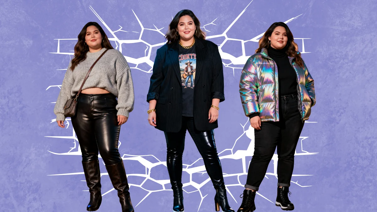 Plus Size Winter Concert Outfits