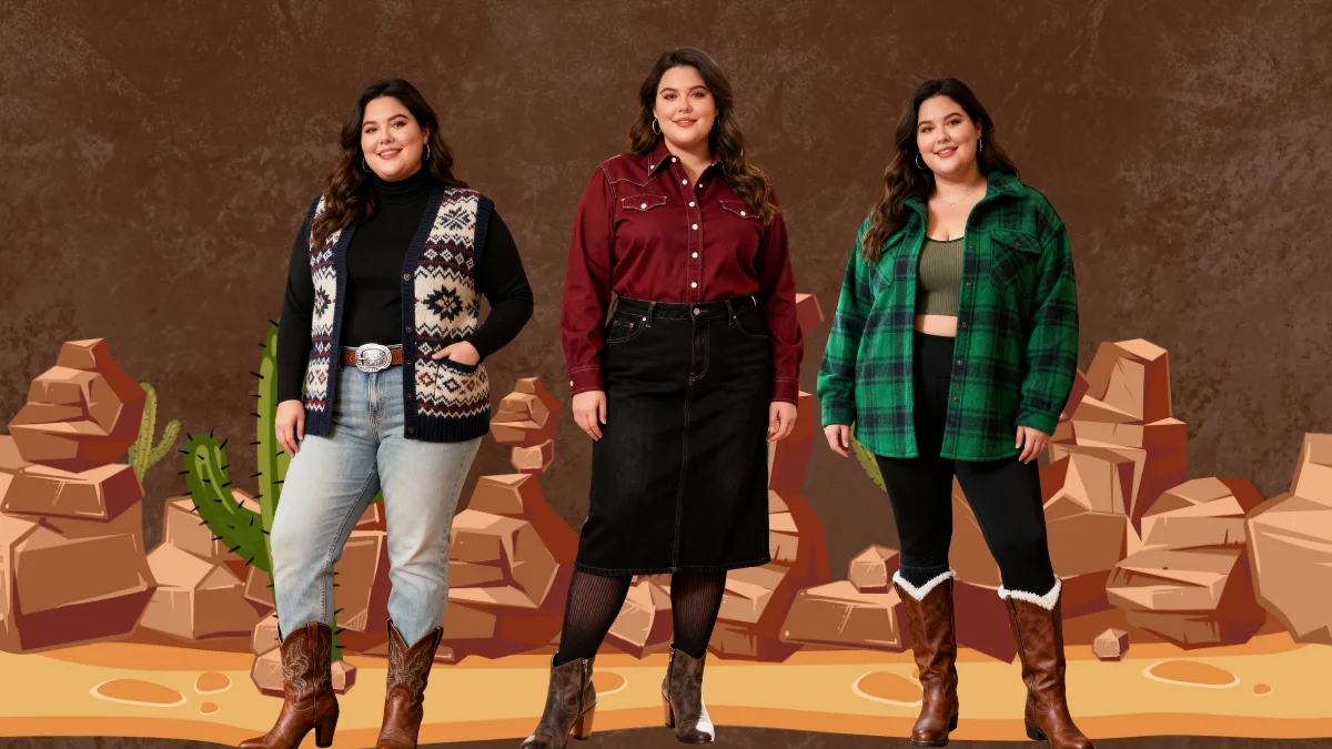 Plus Size Winter Country Outfits
