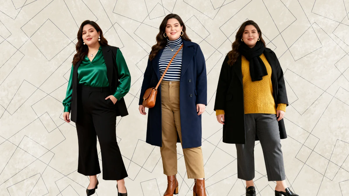 Plus Size Winter Mom Outfits