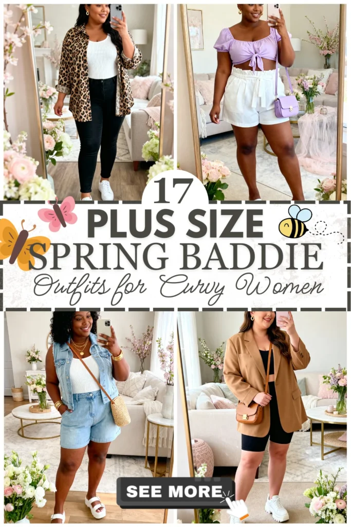 17 Plus Size Spring Baddie Outfits