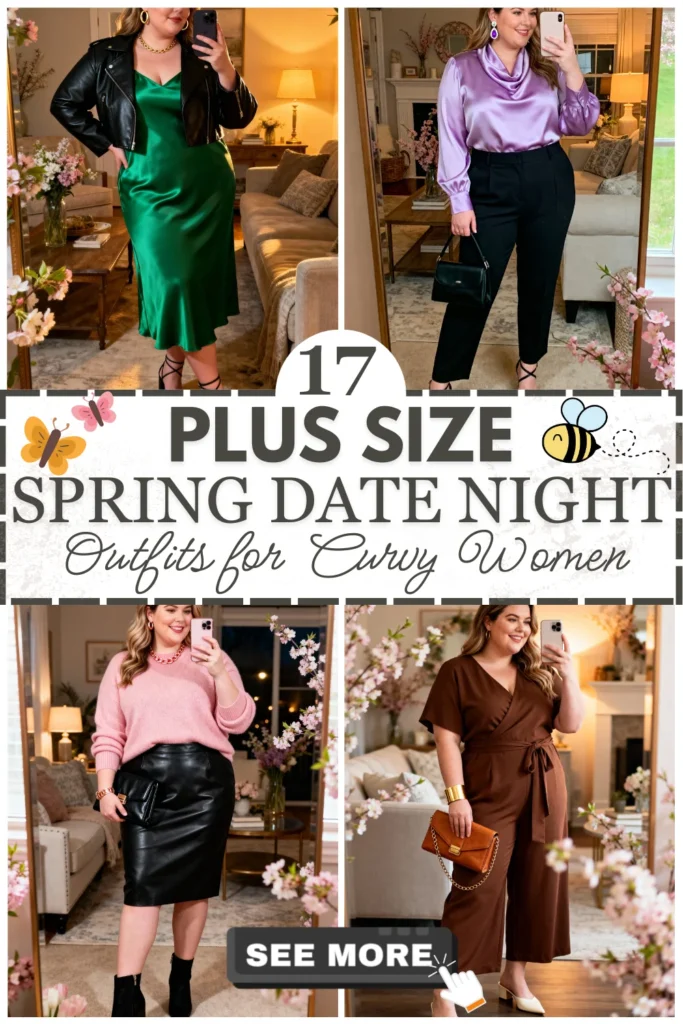 17 Plus Size Spring Date Night Outfits