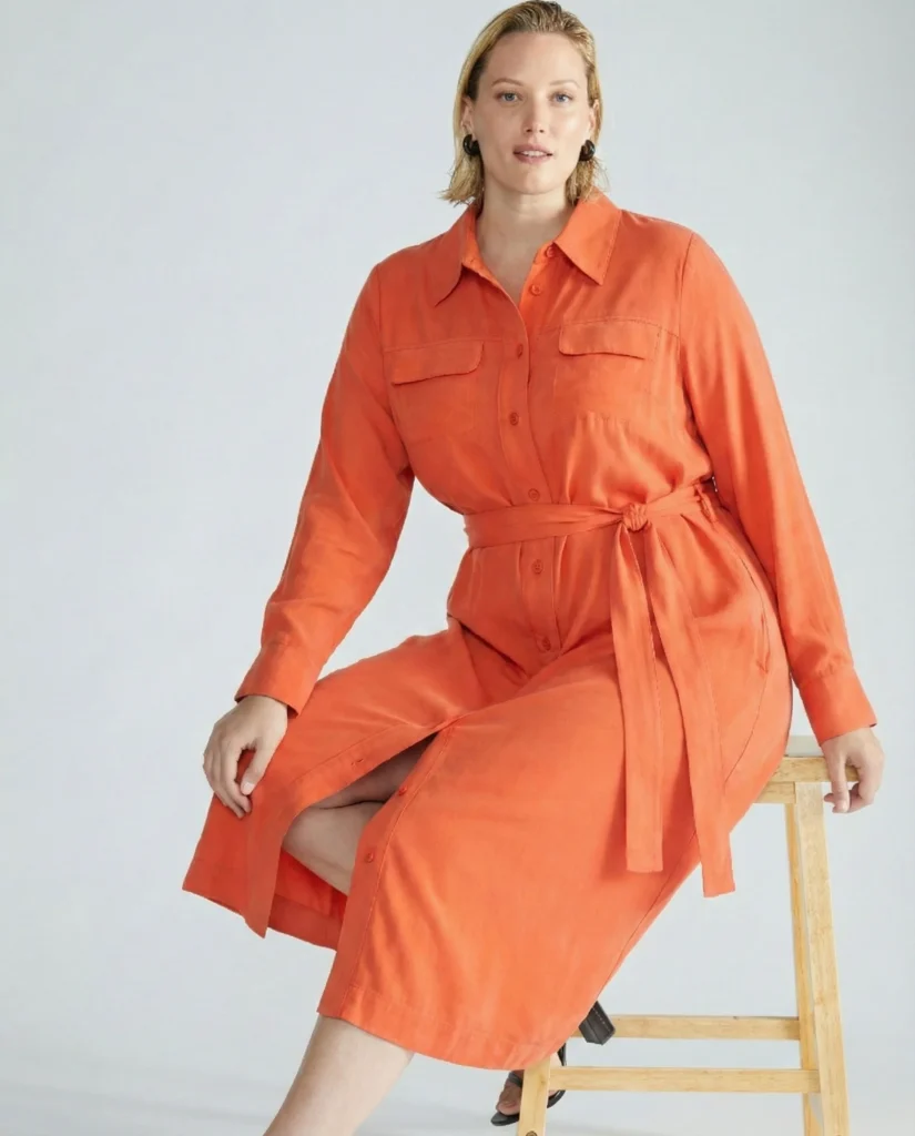 Cooling Stretch Cupro Savannah Dress