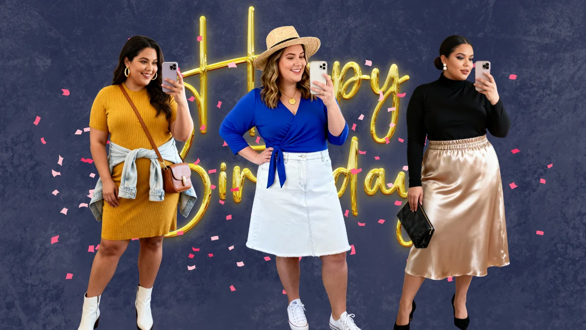 Plus Size Spring Birthday Outfits