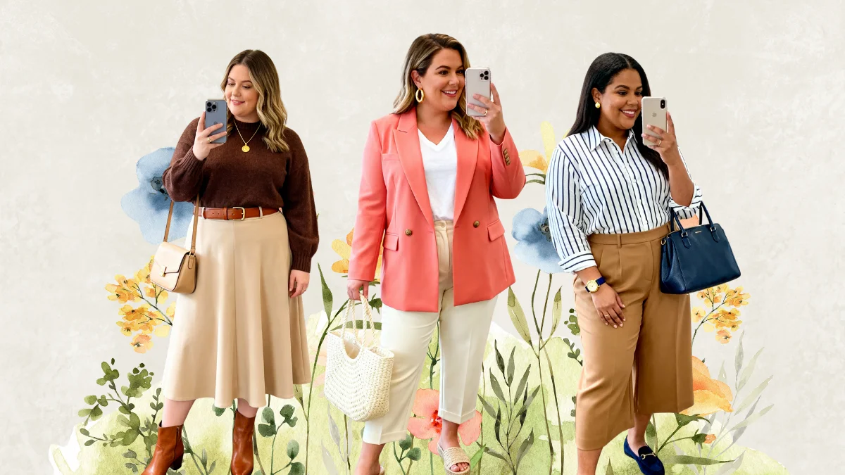 Plus Size Spring Office Outfits