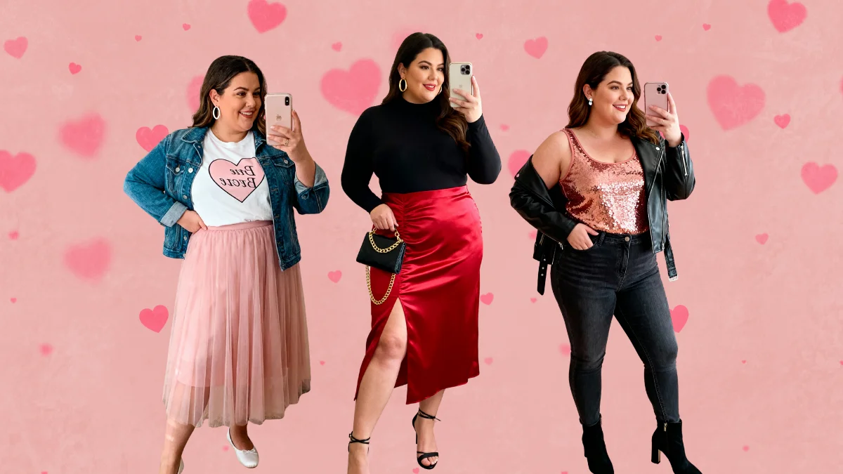 Plus Size Valentines Outfits