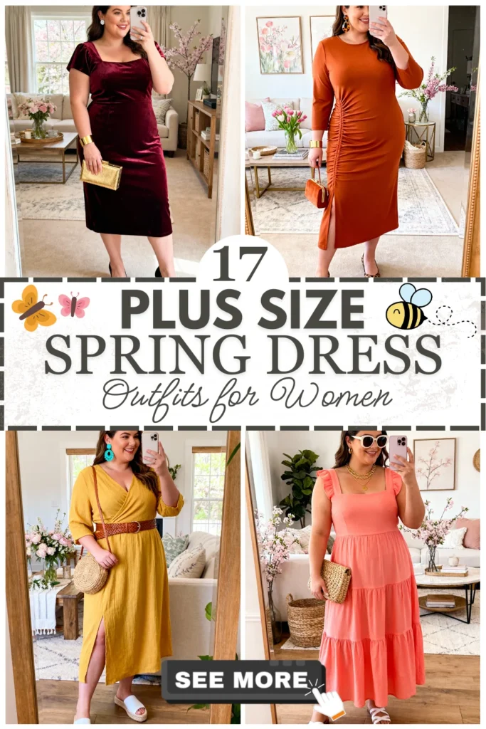 17 Plus Size Spring Dress Outfits