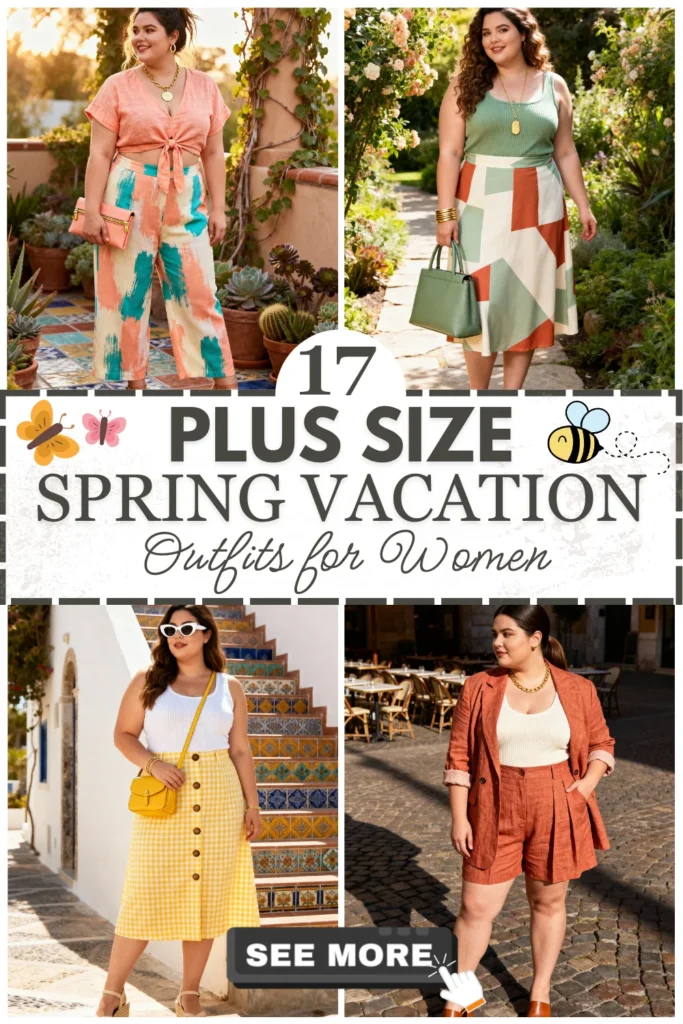 17 Plus Size Spring Vacation Outfits
