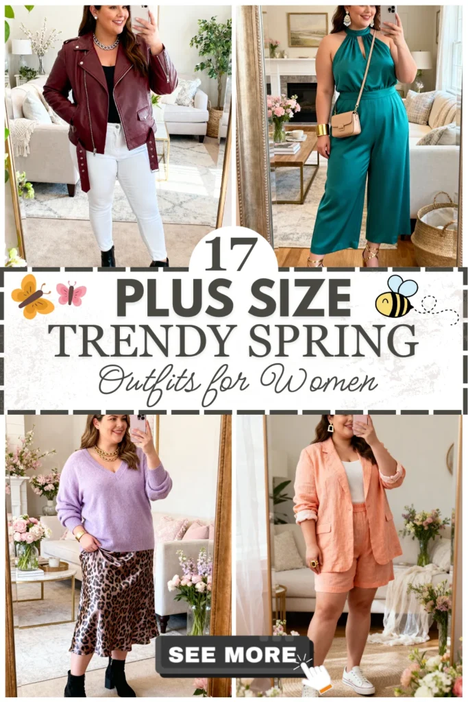 17 Plus Size Trendy Spring Outfits