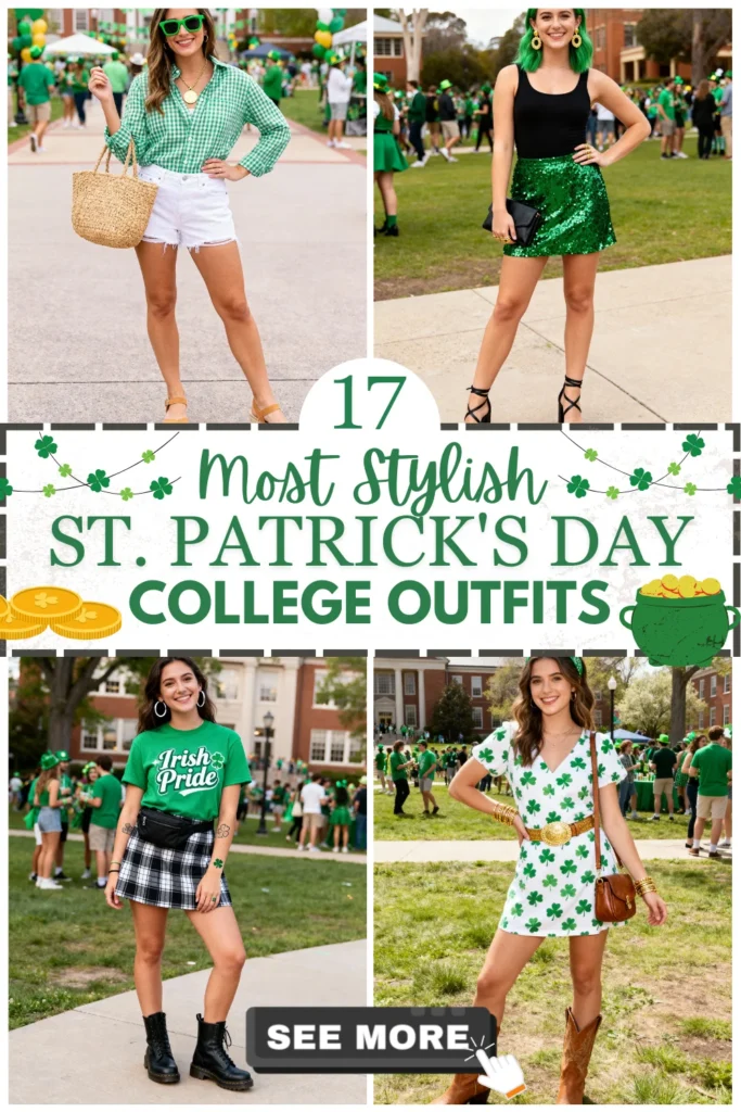 17 St Patrick's Day College Outfits