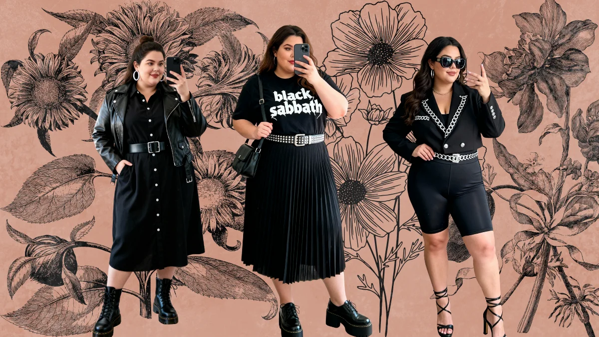 Plus Size Edgy Spring Outfits