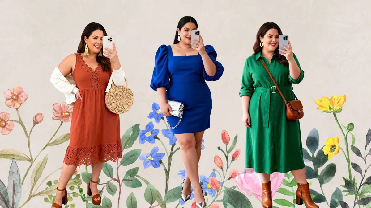 Plus Size Spring Dress Outfits