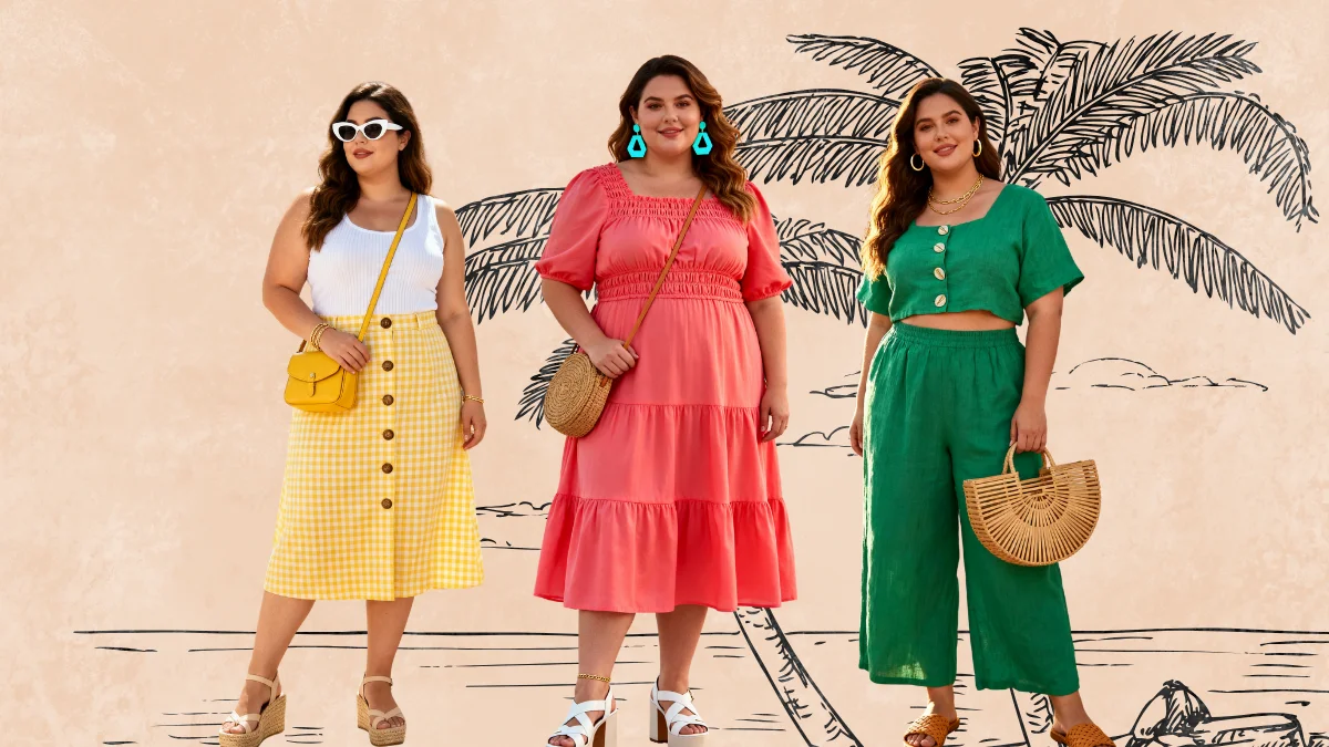 Plus Size Spring Vacation Outfits