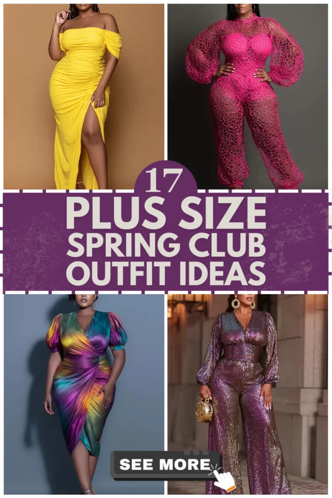 17 Plus Size Spring Club Outfits