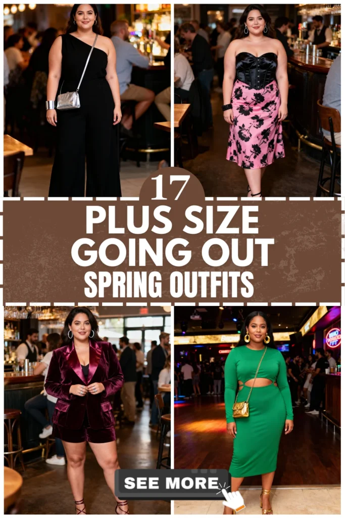 17 Plus Size Spring Going Out Outfits