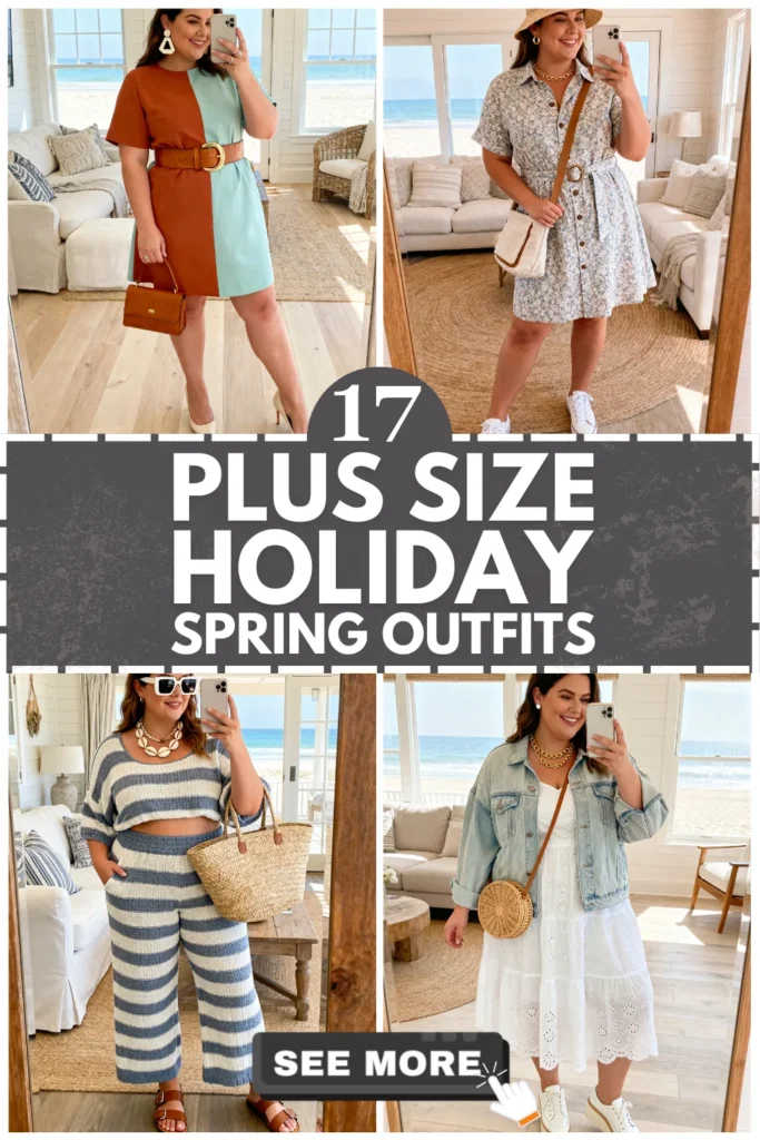17 Plus Size Spring Holiday Outfits