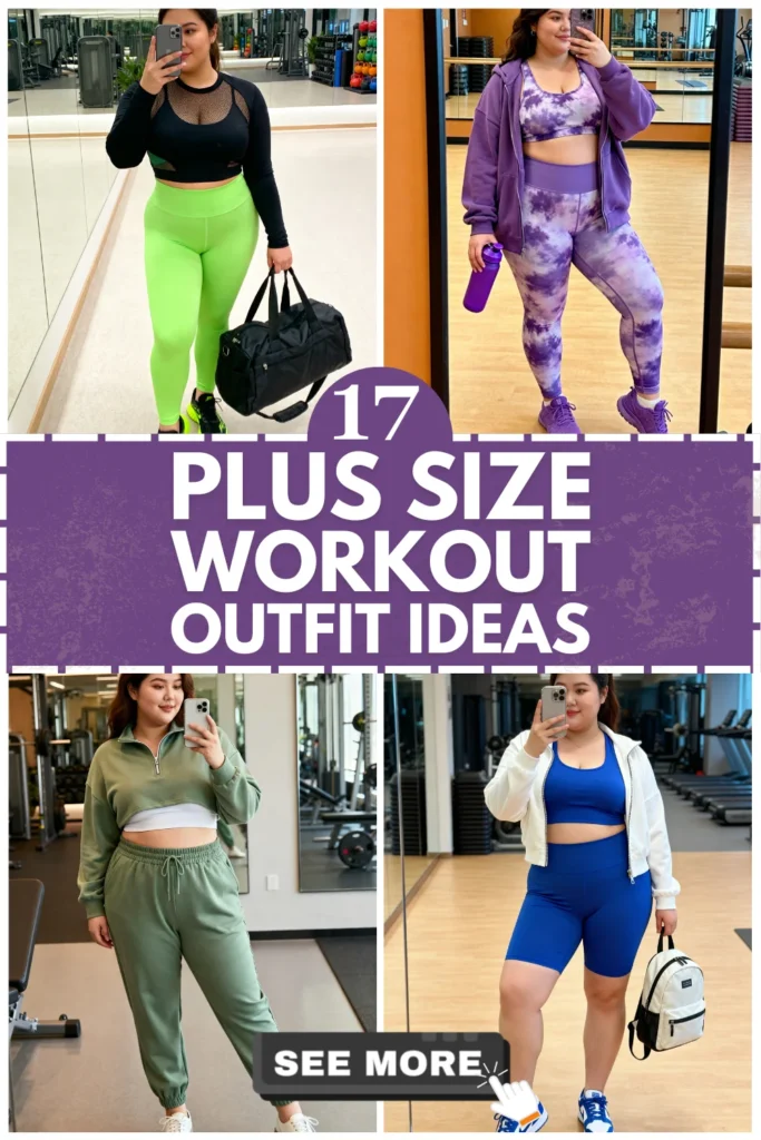17 Plus Size Spring Workout Outfits