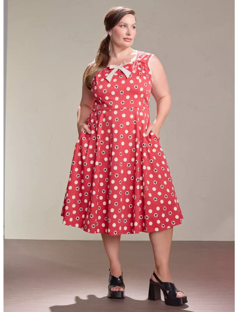 Her Universe Disney Minnie Mouse Polka Dot Retro Dress
