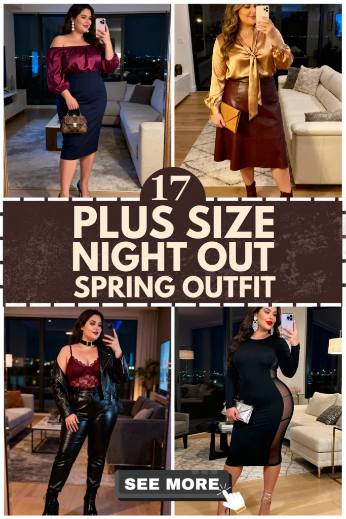 17 Plus Size Spring Night Out Outfits
