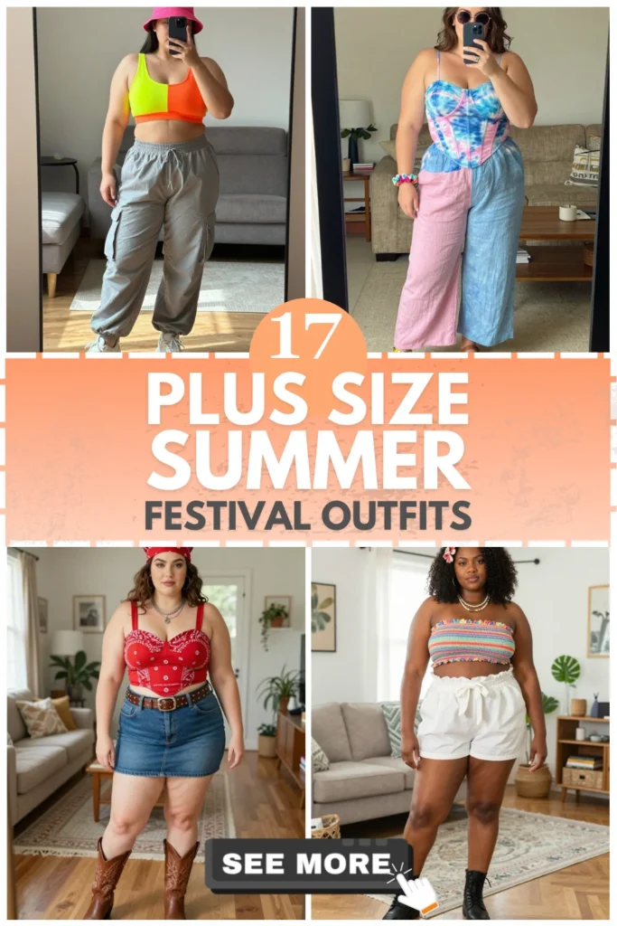 17 Plus Size Summer Festival Outfits