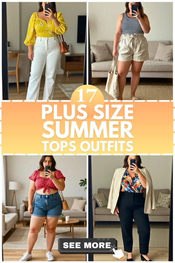 17 Plus Size Summer Tops