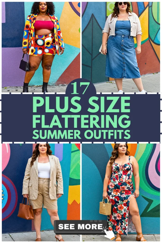 17 Plus Size Flattering Summer Outfits