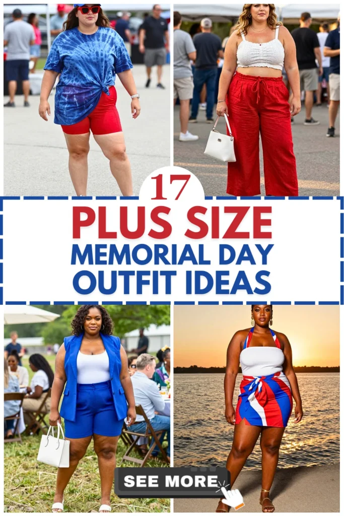 17 Plus Size Memorial Day Outfits