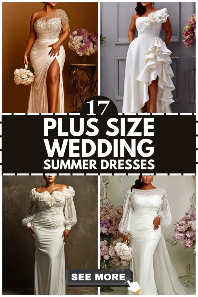 17 Plus Size Summer Wedding Dresses