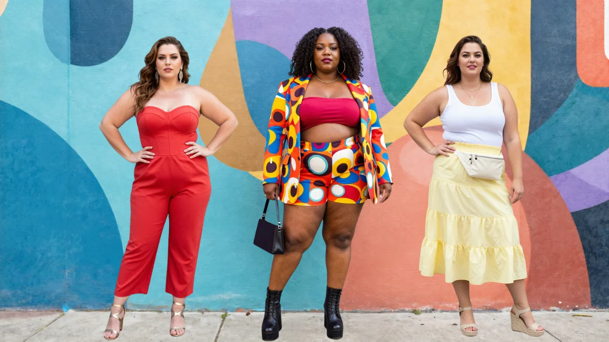 Plus Size Flattering Summer Outfits