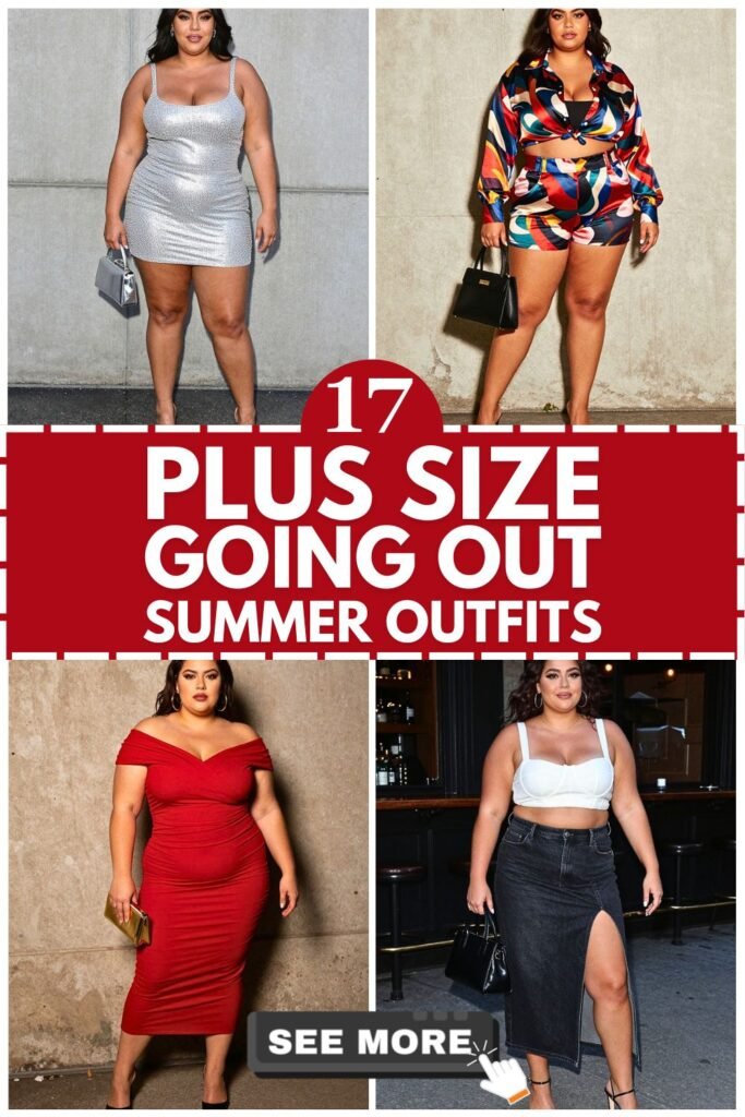 17 Plus Size Summer Going Out Outfits