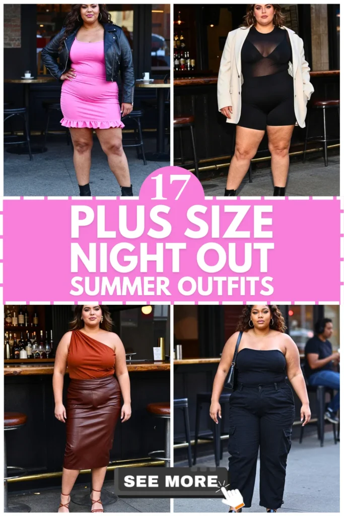 17 Plus Size Summer Night Out Outfits