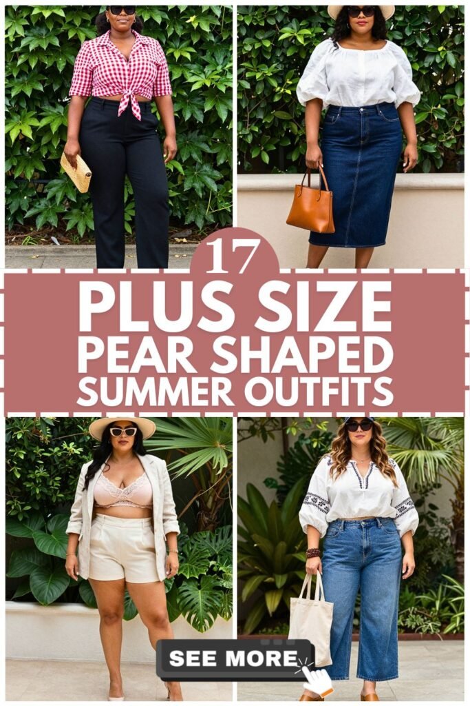 17 Plus Size Summer Pear Shaped Outfits