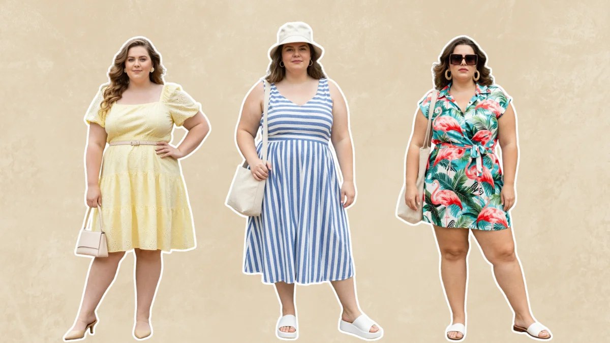 Plus Size Summer Dress Outfits-1