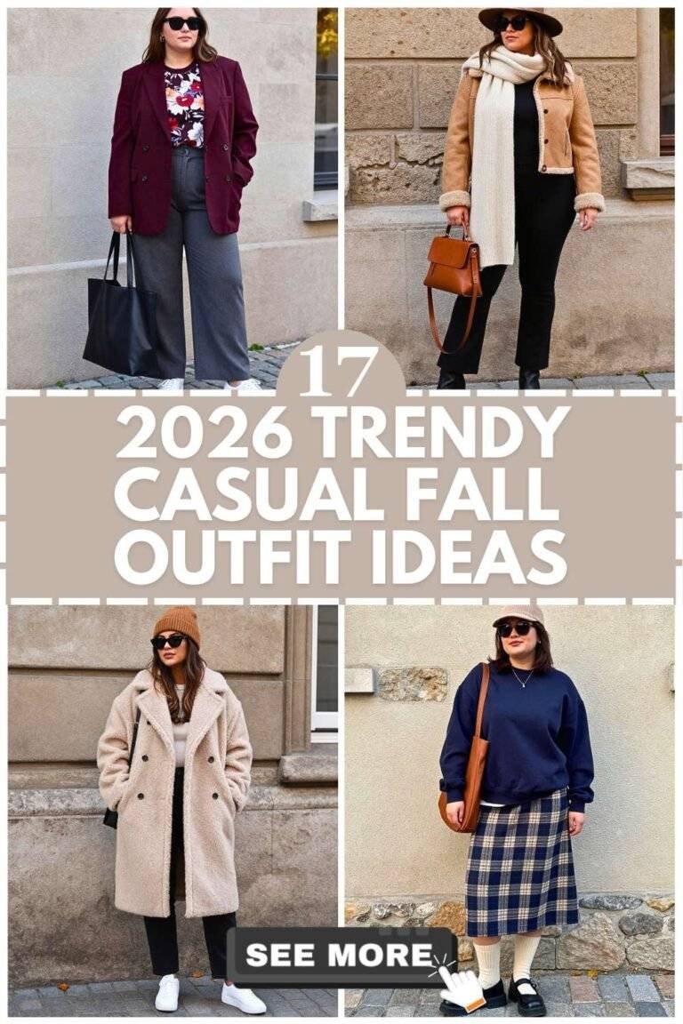 17 Casual Fall Outfits for Women to Copy This Season 2026