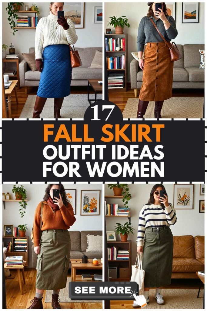 17 Fall Skirt Outfits