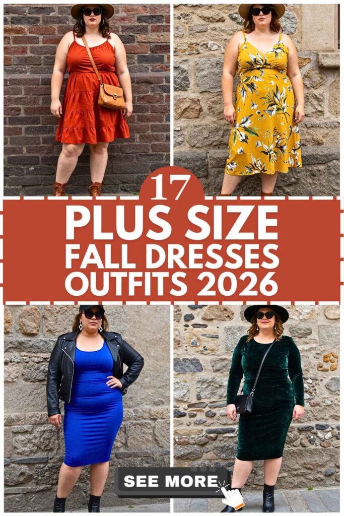 17 Plus Size Fall Dresses