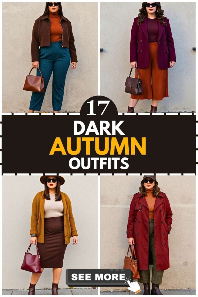 17 Dark Autumn Outfits
